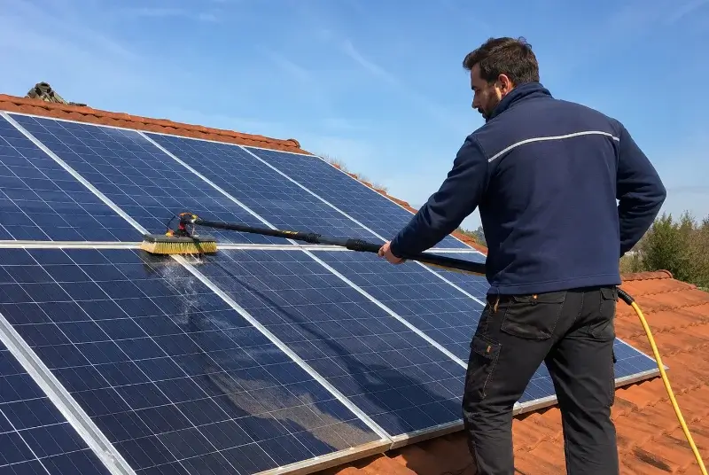 Nettoyage et entretien de panneaux solaires à Saint-Jean-d'Avelanne